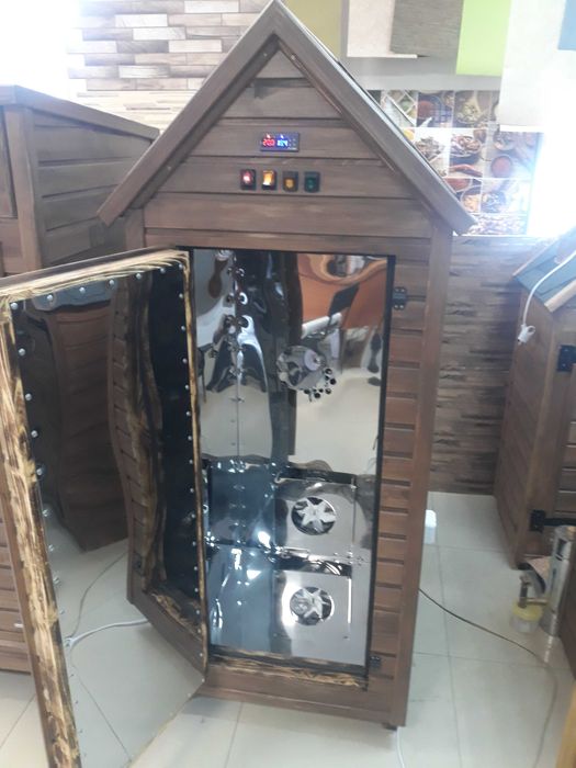 Электрическая коптильня Классик 2.0 до 40 кг загрузки.