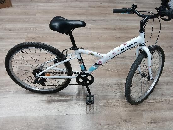 BICICLETA DE TREKKING ORIGINAL 100 24 POLEGADAS CRIANÇA 9-12 ANOS
