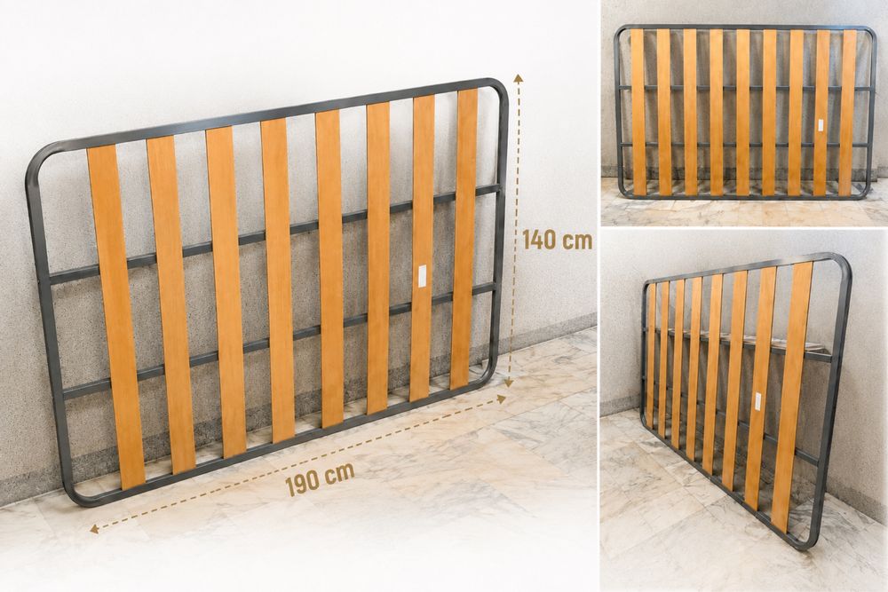 Estrado Metálico para Cama de Casal – 140x190 cm