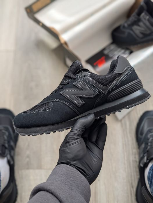 Чоловічі кросівки New Balance 574 Black 41-45р