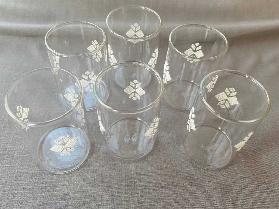 Комплект стопок "Кришталева Чарка" Стопки советские. стекло. нові 6шт