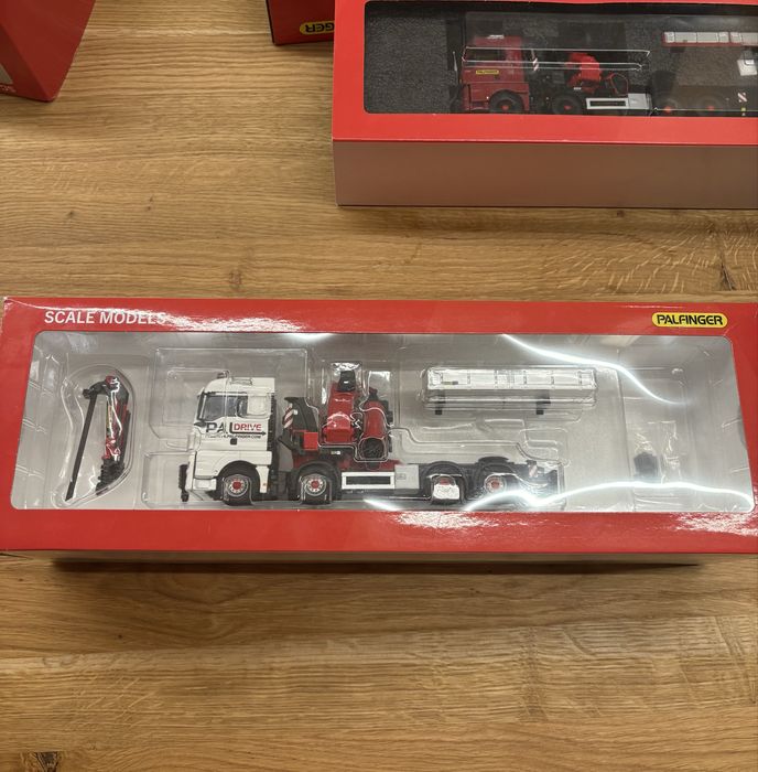 WSI MAN TGX XLX Euro 6C (Facelift) 8x4 Palfinger PK 165.002 TEC 7 JIB 1:50 NOWY