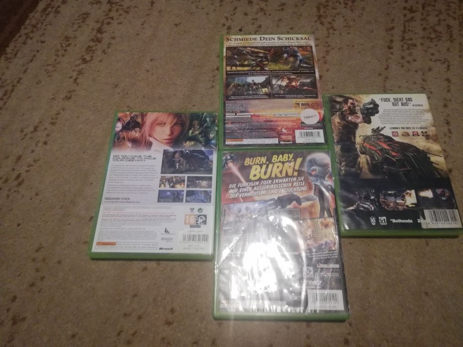 Zestaw gier na xbox360. ZAPRASZAM