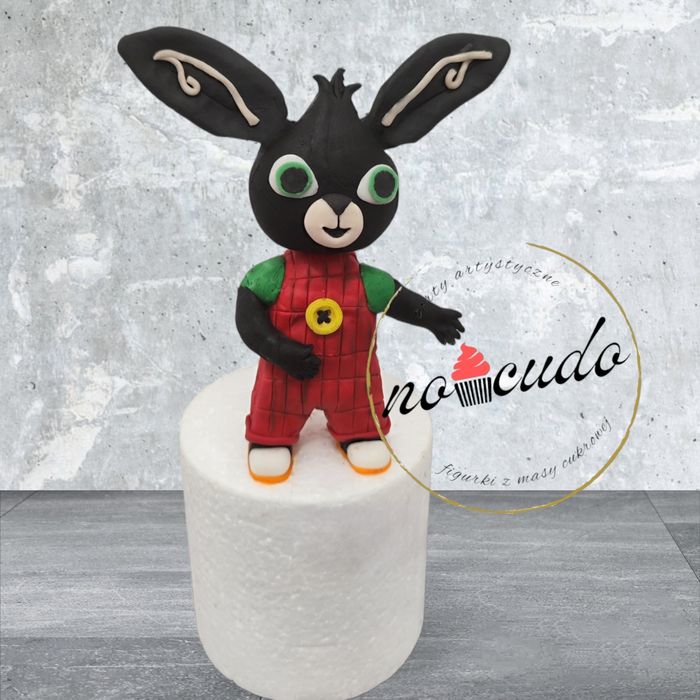 Bing figurka z masy cukrowej na tort jadalna