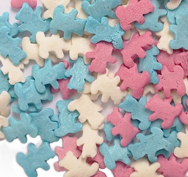 Posypka Cukrowa Konfetti Misie Misiaczki 3 Kolorowe - 50G