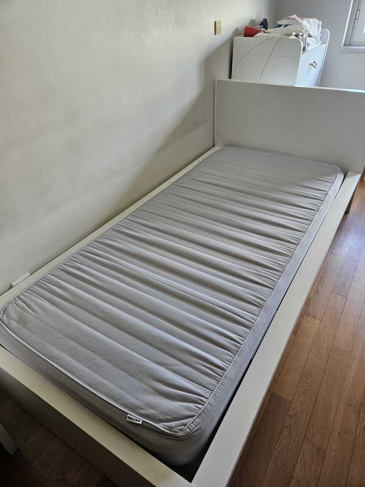 Cama Solteiro p/ Colchão 200x90