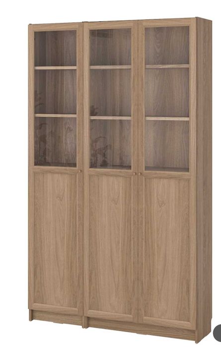 Estante Vitrine IKEA BILLY OXBERG - como nova sem sinais de uso