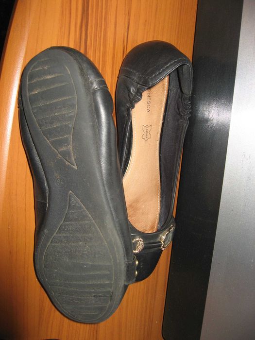 Кожанные  женские балетки Genuine Leather.