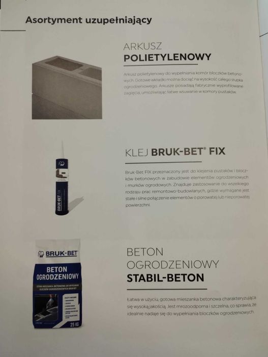 Pustaki Rezydencja SOLO BRUK-BET Melanż kalcyt stalowo-grafitowy