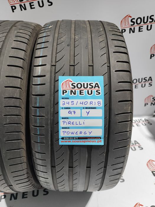 2 pneus semi novos 245-40R18 Pirelli - Oferta dos Portes