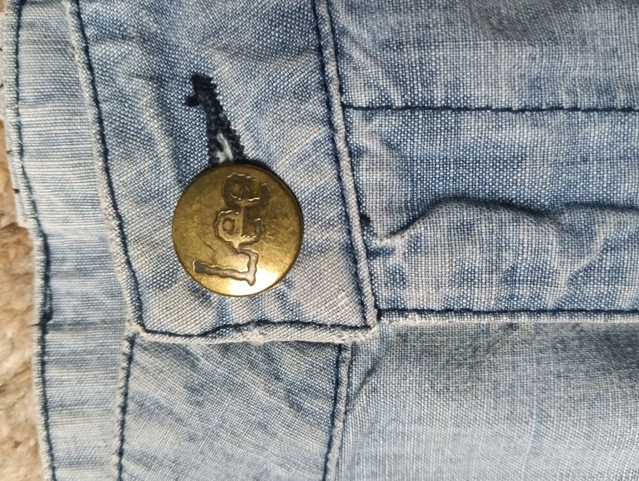 Jeansowa spódniczka mini Lee 100% bawełna