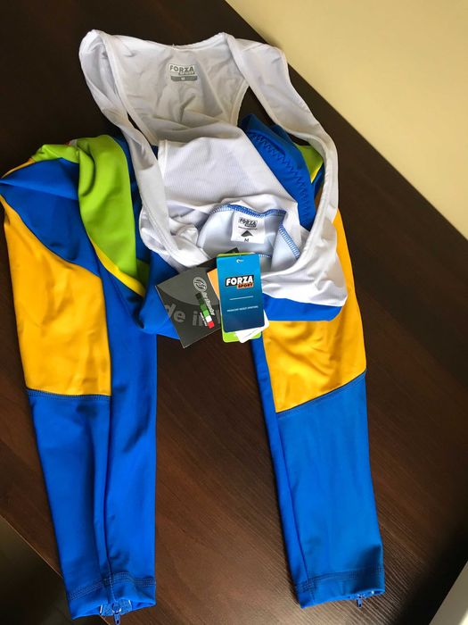 Forza Sport Rozmiar M Strój kolarski rowerowy długi rękaw