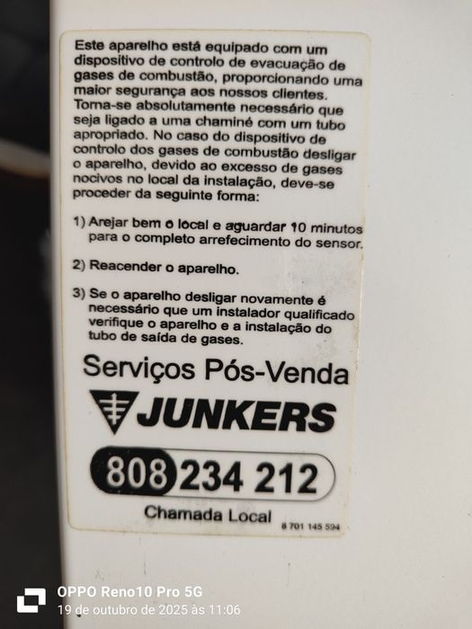 Esquentador inteligente Junkers