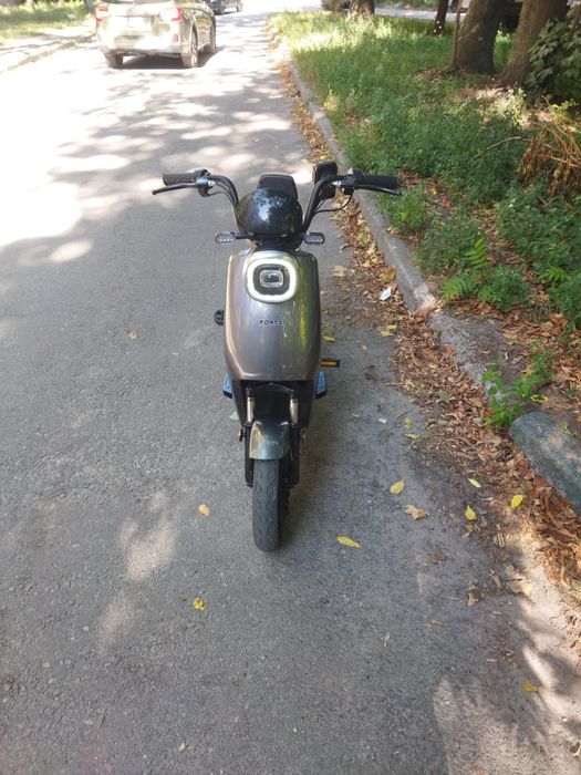 Велоскутер акумуляторний FORTE COMPASS сірий