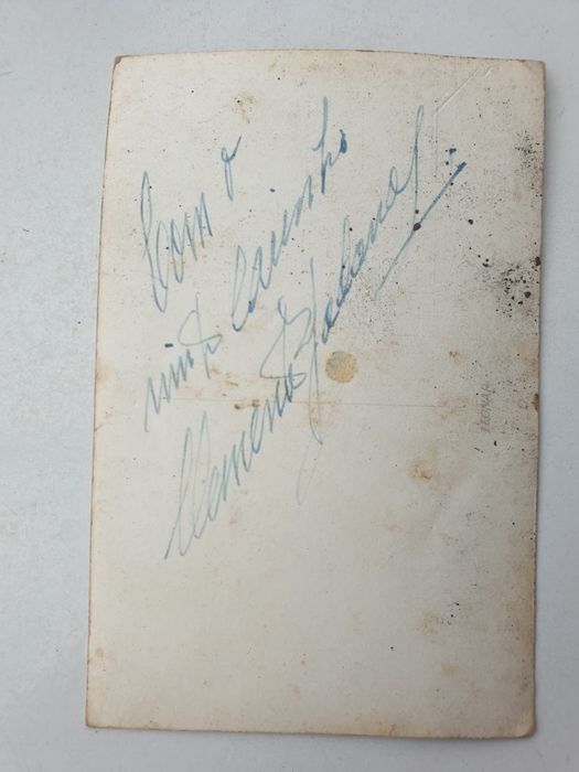 Foto antiga do cavaleiro Clemente Falcão
