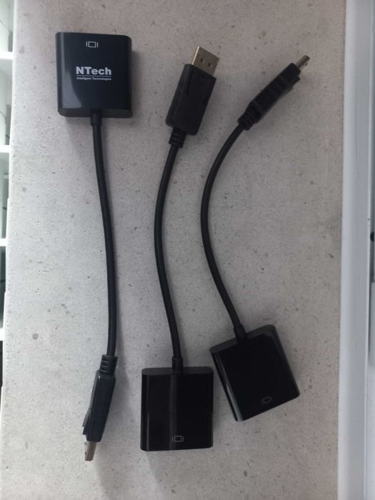 Ewent DisplayPort Male to VGA Female Adapter, 0.15 m – Black64354214601858121