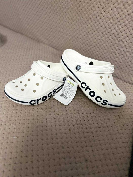 Уцінка! Жіночі Crocs Bayaband White 39р Незначний брак