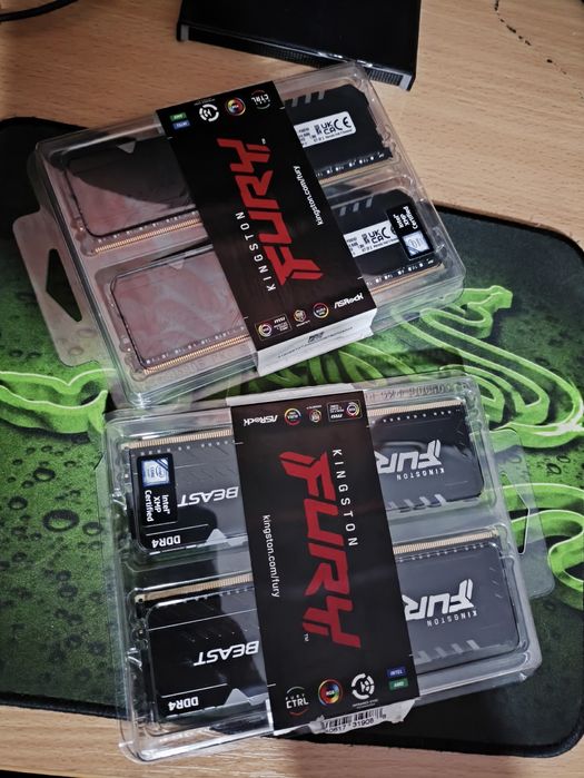 Kingston Fury ddr4 16GB 8×2 3600mhz RGB