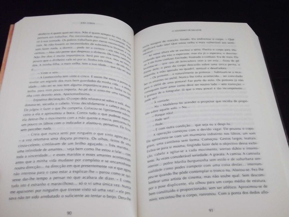 Livro O Assassino de Salazar Joel Costa Casa das Letras