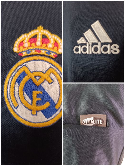Koszulka Real Madrid 2003-04 Away #23 Beckham Adidas Climalite Roz. S