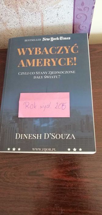 NOWA książka: "Wybaczyć Ameryce"