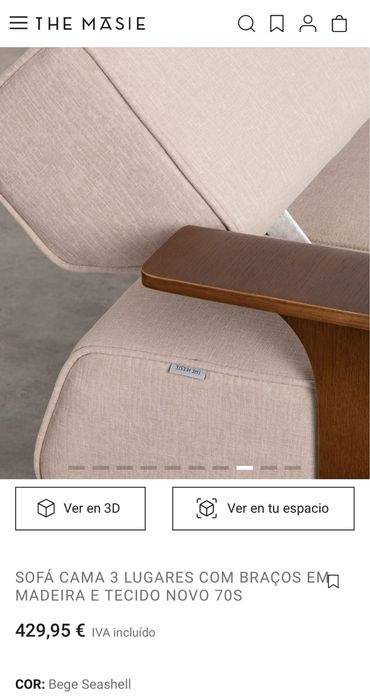 Sofa cama (novo)