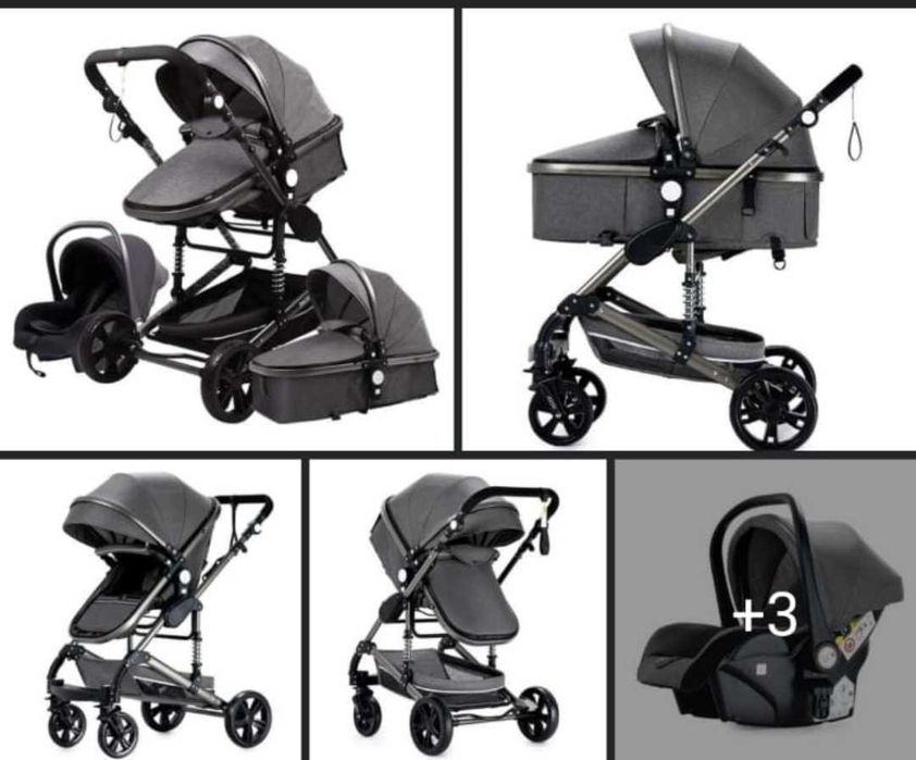 Carrinho Bebê 3 em 1