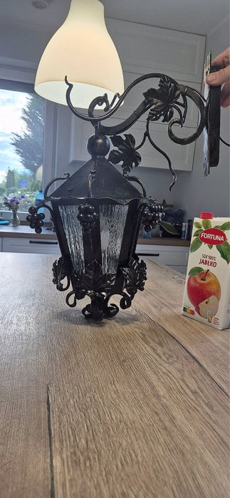Ręcznie kute kinkiety winogrona