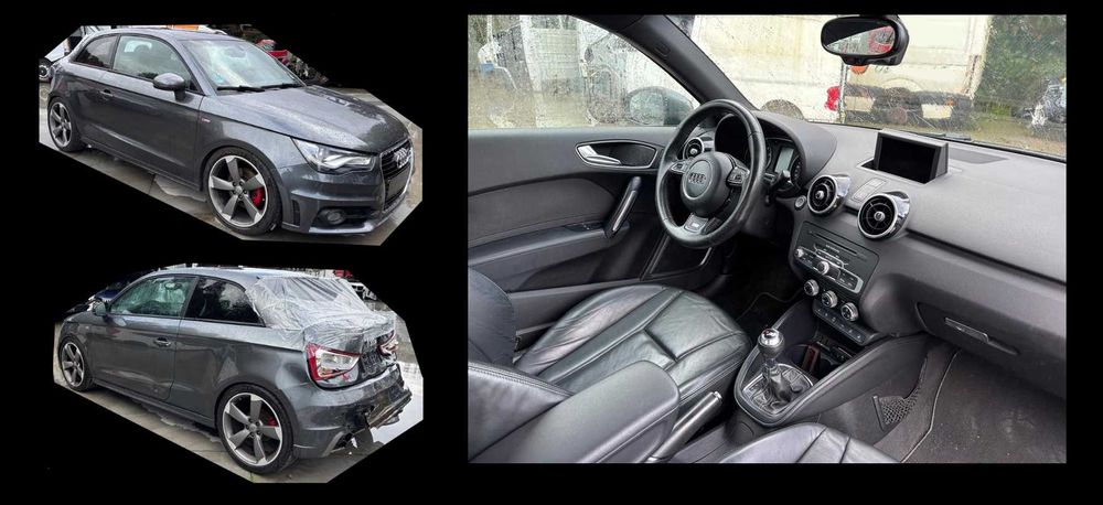 Audi A1 8X - Consola (versão S1)