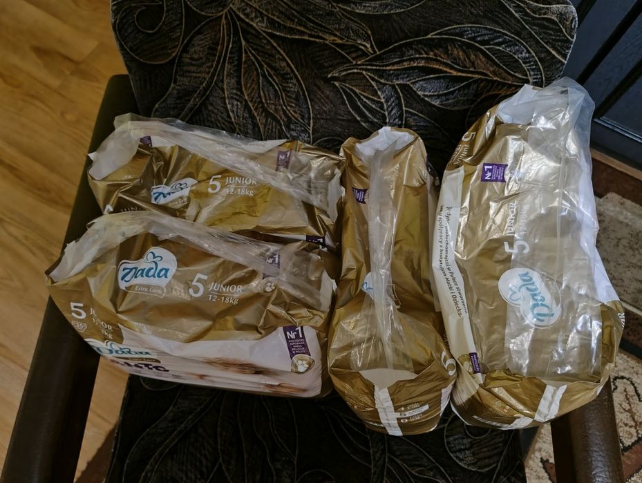 Pampersy nowe 5 Dada pants 4 paczki