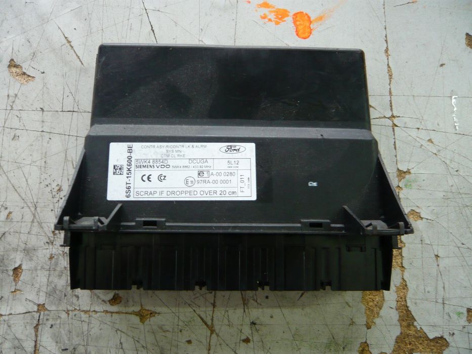 moduł komfortu 6s6t-15k600-be ford fiesta mk6
