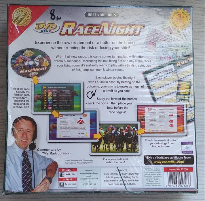 Gra wyścigi koni Host Your Own Race Night (3rd Edition) nowa