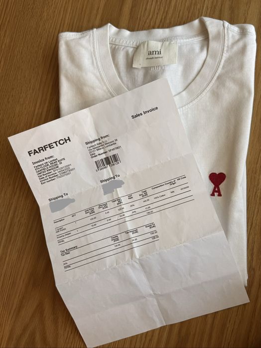 T Shirt Ami Paris
