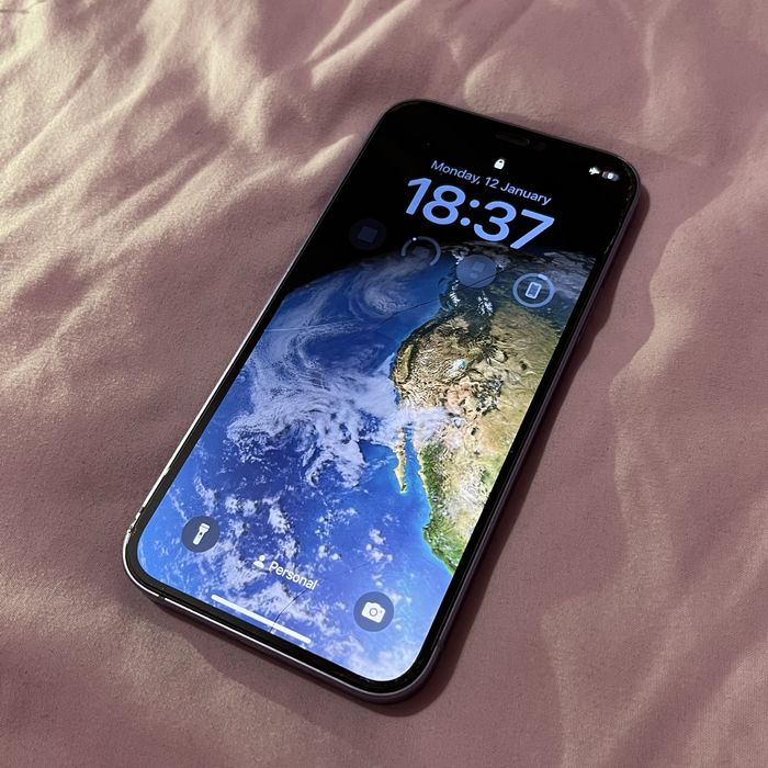 iPhone 12 Roxo 128gb c/ Película e Capinha