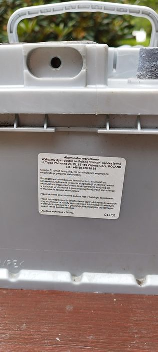 Akumulator rozruchowy 600Ah. Sprawny 100%