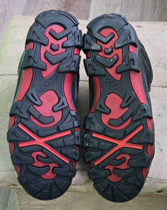 " Ecco Як" кожаные ботинки