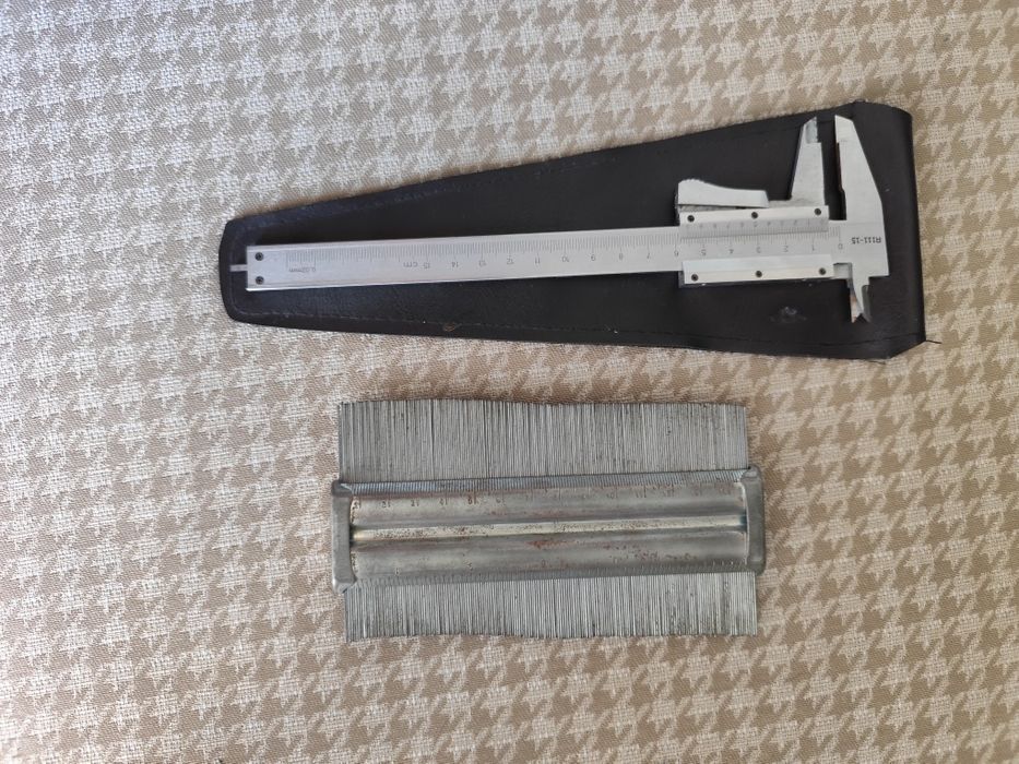 Kit de Desenho Arqueológico: Pente de Perfis + Craveira