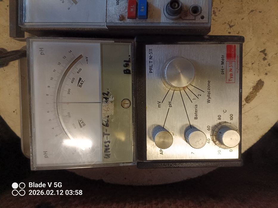 Miernik pH MERA-ELWRO model N5123. Oraz tn 511 zestaw