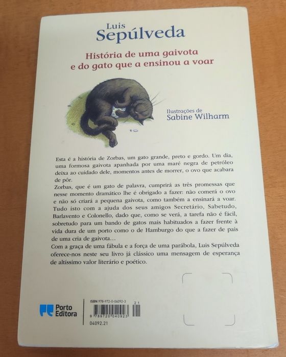 História de uma gaivota e do gato que a ensinou a voar