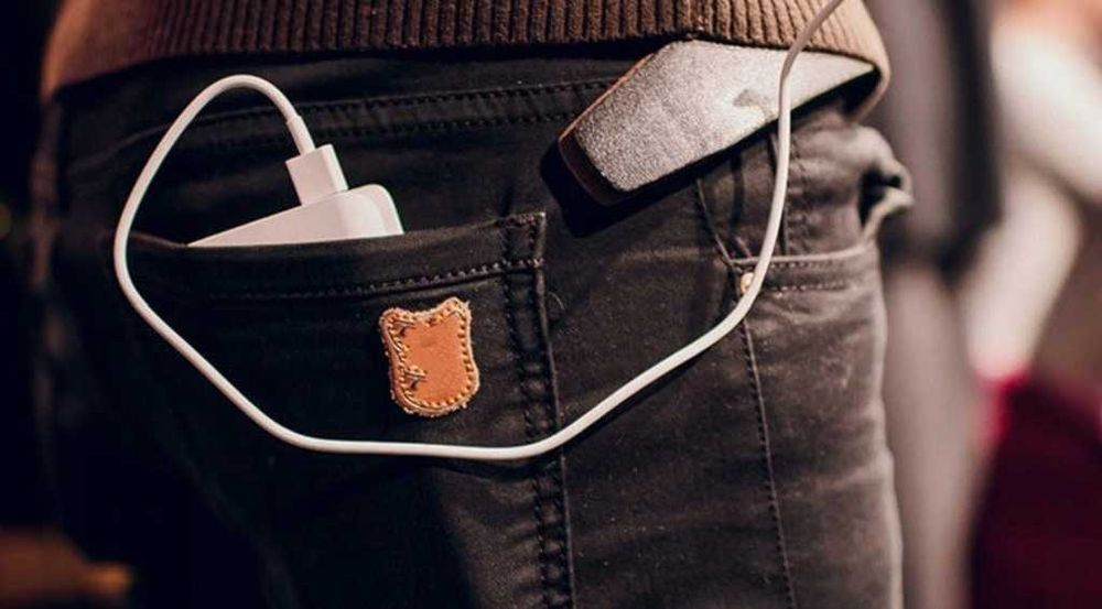 SZYBKI Powerbank 20000 mAh 3xUSB czarny zewnętrzna bateria wytrzymały