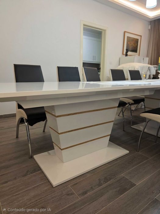 Mesa de jantar 6 a 8 pessoas