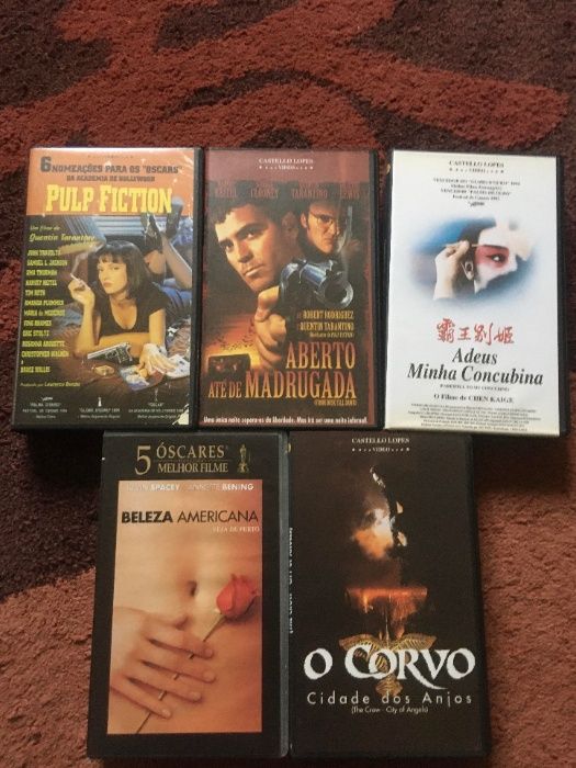 Vendo 14 filmes VHS