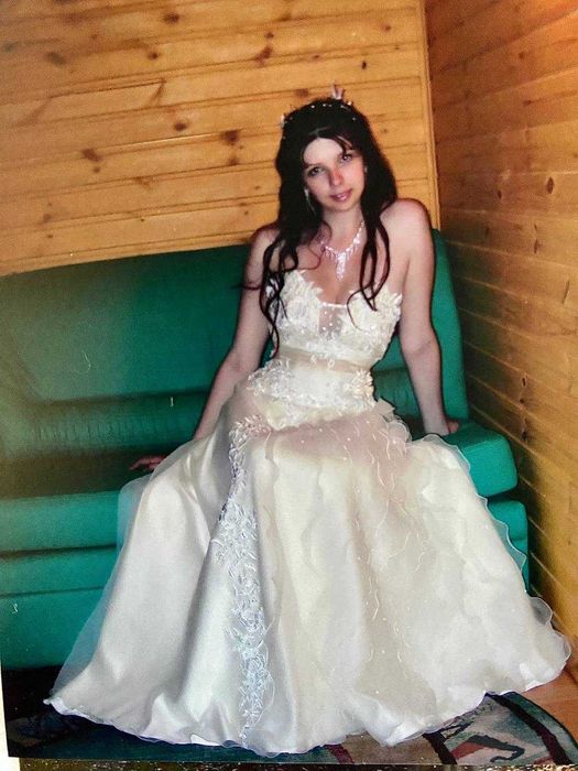 Весільна сукня (свадебное платье), колір шампань