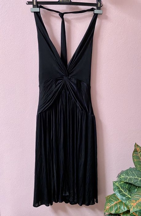 MANGO - vestido preto alças sem costas (estilo Marilyn Monroe)