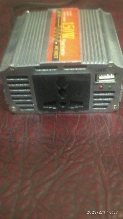 Инвертор 12v/220v,150w