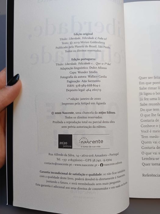 Liberdade, Felicidade e... Que Se F*da! – Mirian Goldenberg