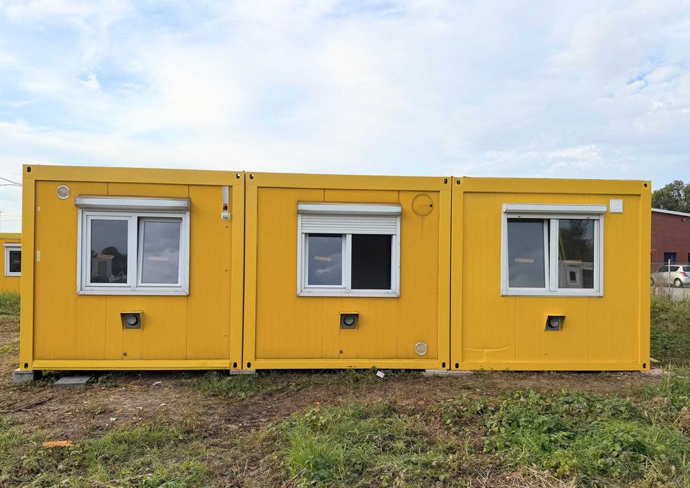 Funkcjonalne biuro kontenerowe - NAJWYŻSZA JAKOŚĆ - 108m2 - 6 modułów