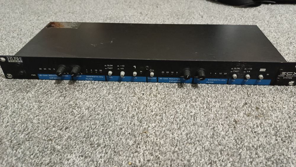 Bramka szumów rack hush rocktron iicx noise reduction system