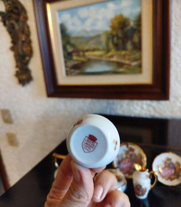 Conjunto de miniaturas Limoges