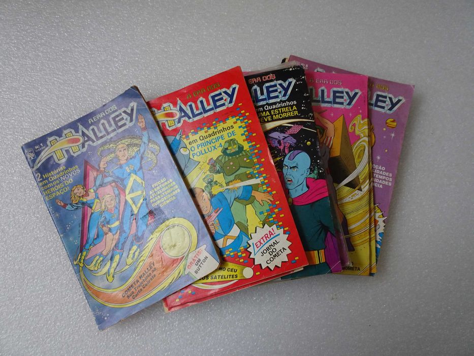 Livro banda desenha A Era dos Halley (Abril)